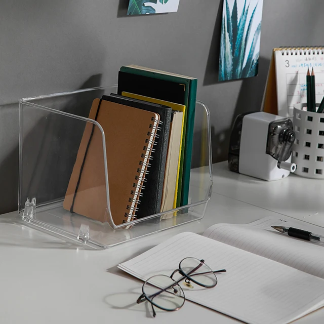 Прозрачный пластиковый Настольный держатель для косметики SHIMOYAMA два вида коробка хранения Органайзер