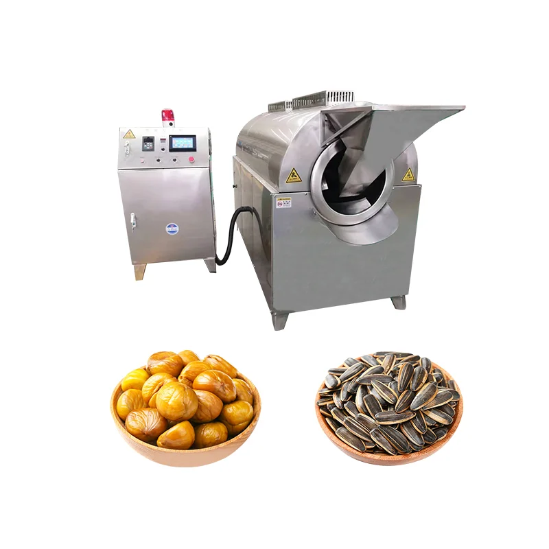 Automatic Nuts Roaster Drum/pumpkin Seed Roasting Machine