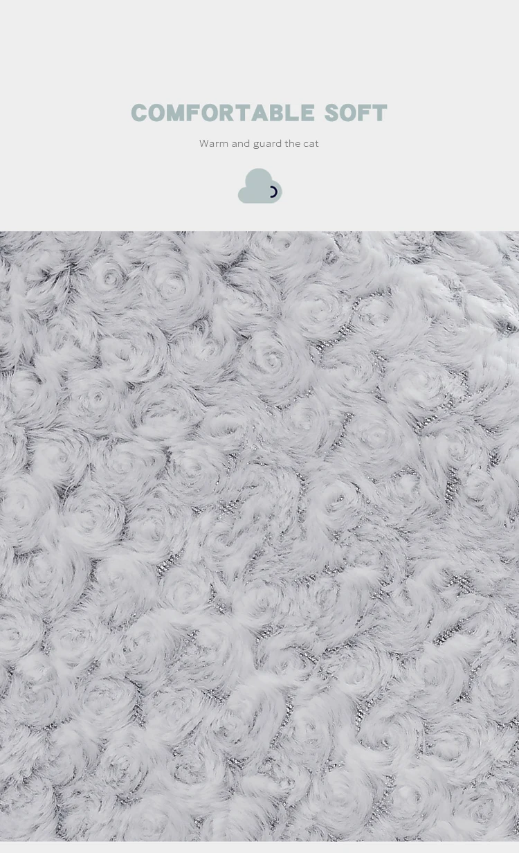 Indoor Foldable Sofa Luxury Elevated Cave Tent Pet Dogs Cat House Bed Customized Logo Solid Pet Cages, Carriers & Houses PASTE