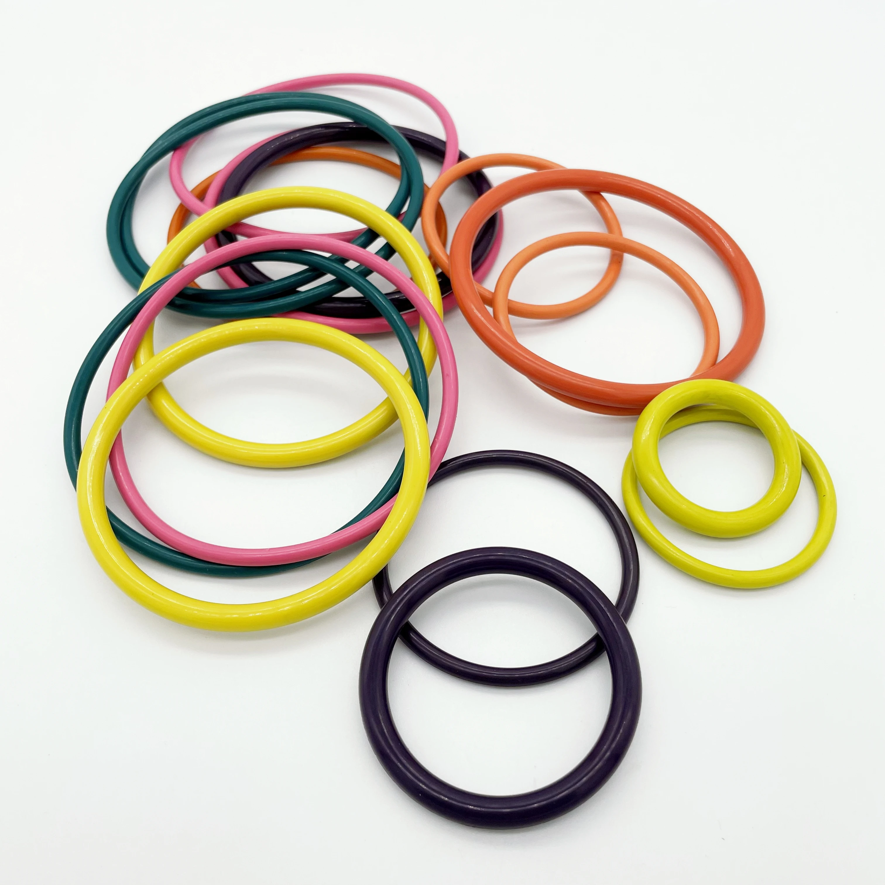 Waterproof multiple colors oil resistant big airtight Nitrile rubber sealing o ring For Moulding Processing Service