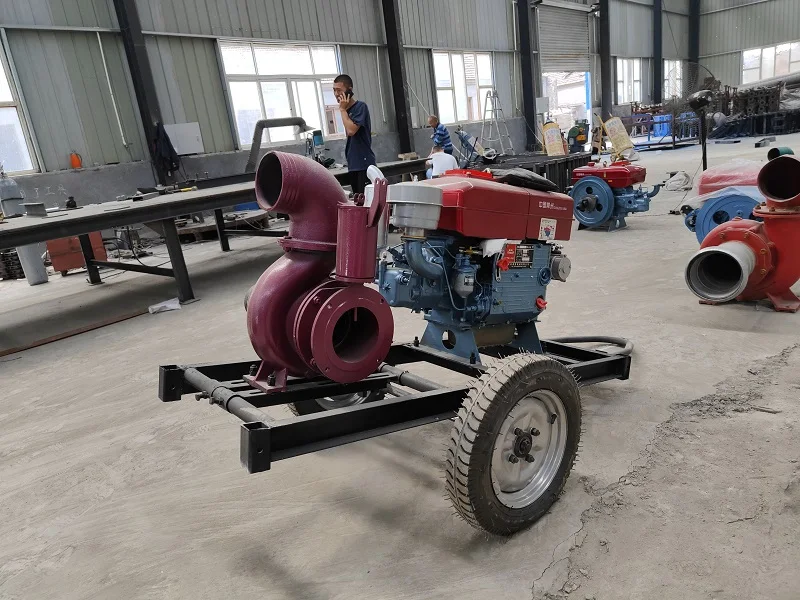ZS1115 дизельный двигатель 6-дюймовый насос для чистой воды