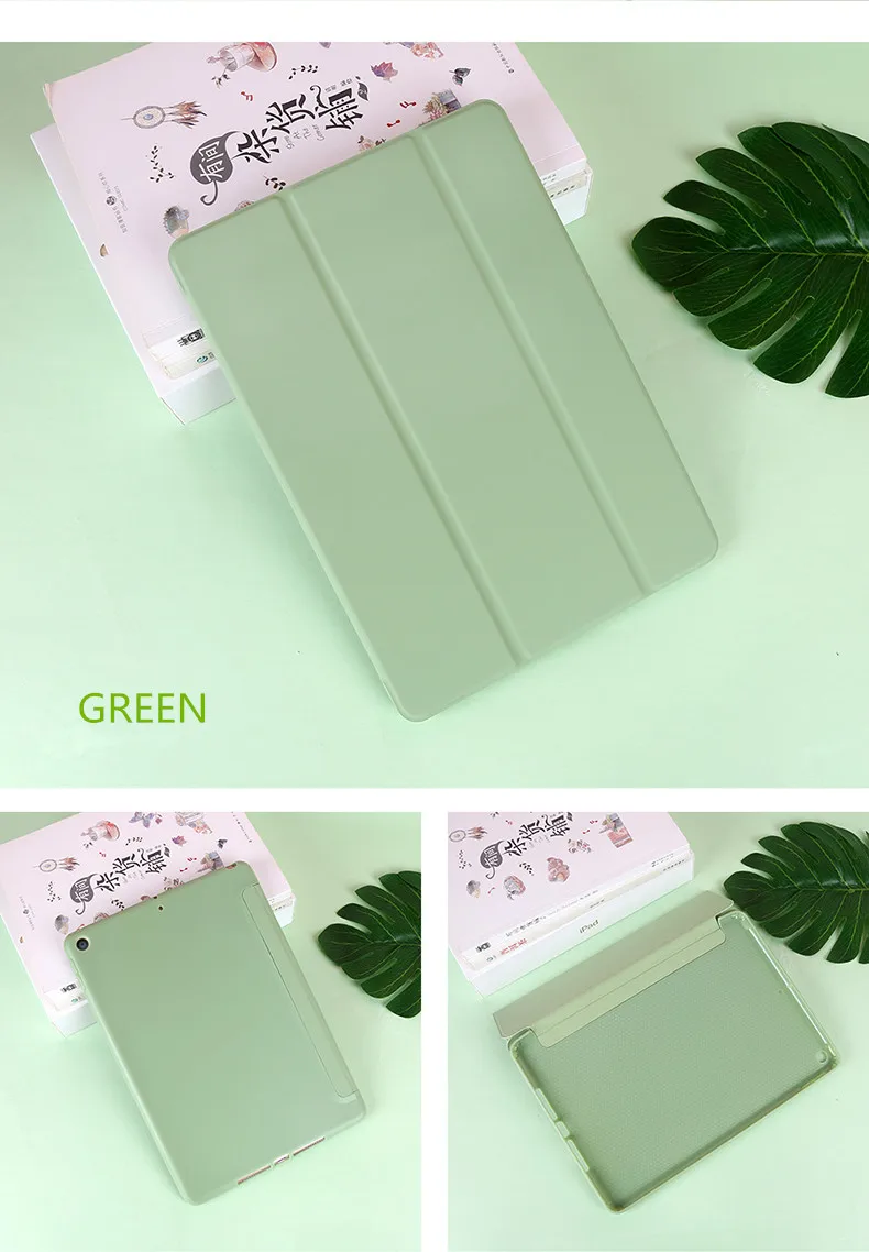 
High Quality Low MOQ Custom Logo soft TPU Tablet case for ipad mini 4 5 10.2 air 4 Leather Case Tablet 