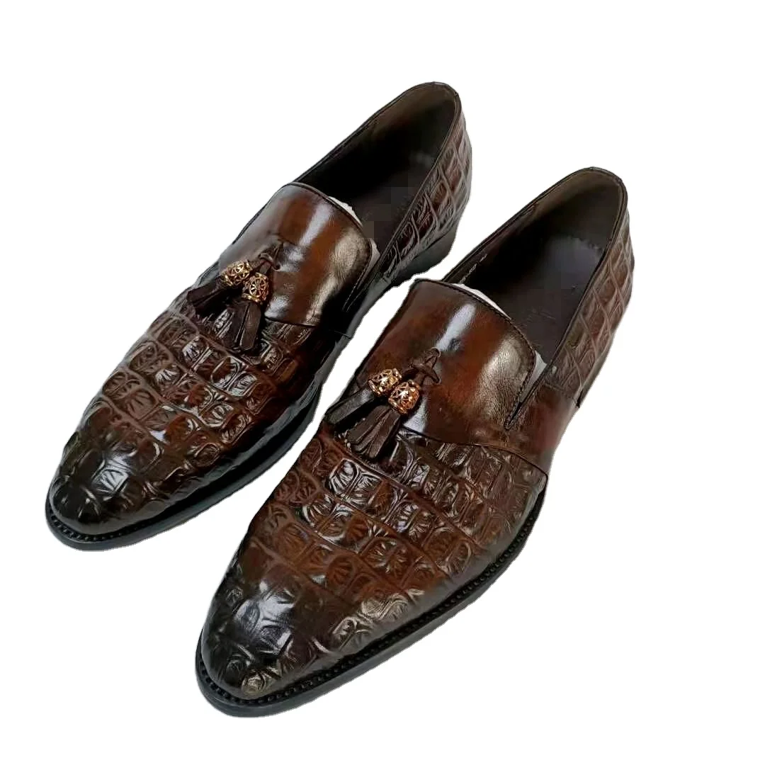Stylish dress casual height increasing outdoor big size casual leather official formal shoes for men hand made oxfords design