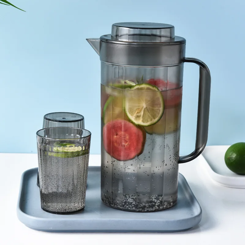 Sheng Bang Plastic Household Nordic Style High Temperature Resistance High Capacity Refrigerator Cold Kettle