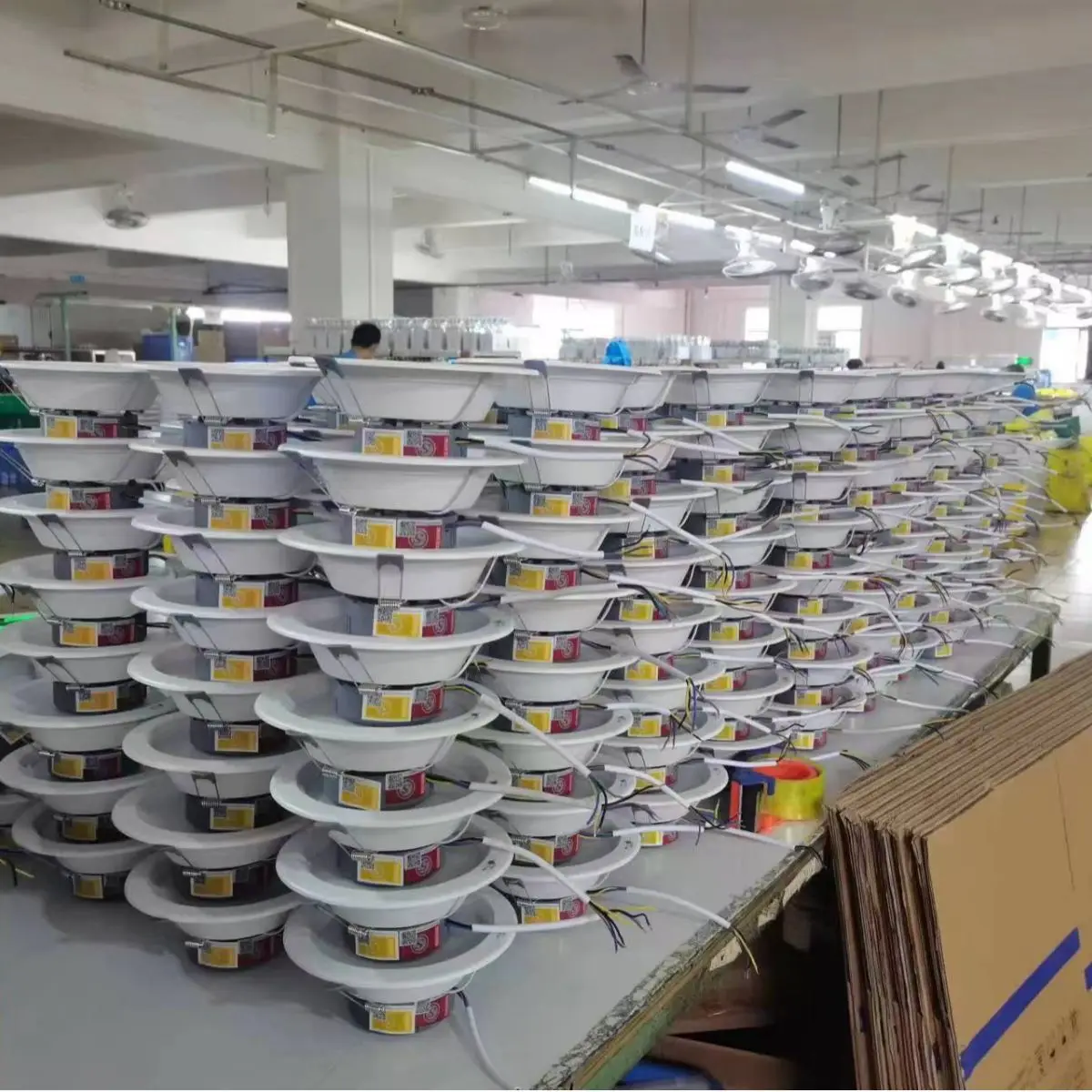 PIR motion sensor fire first aid integrated LED recessed downlight office first aid ceiling concealed downlight