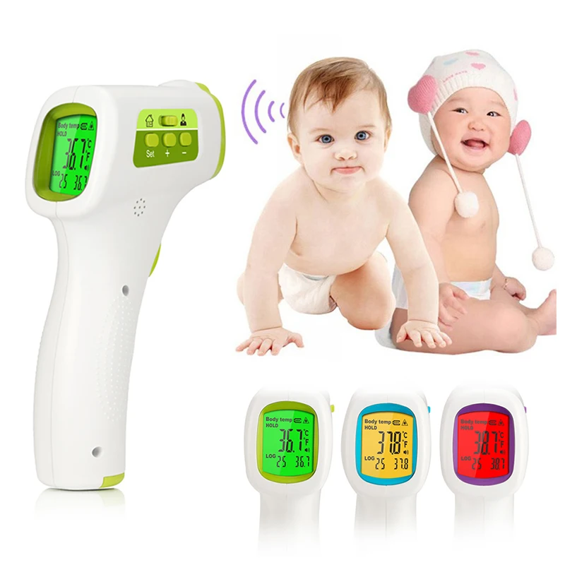 Новый китайский оптовый CE Цифровой Детский инфракрасный термометр, медицинский термометр без контактов