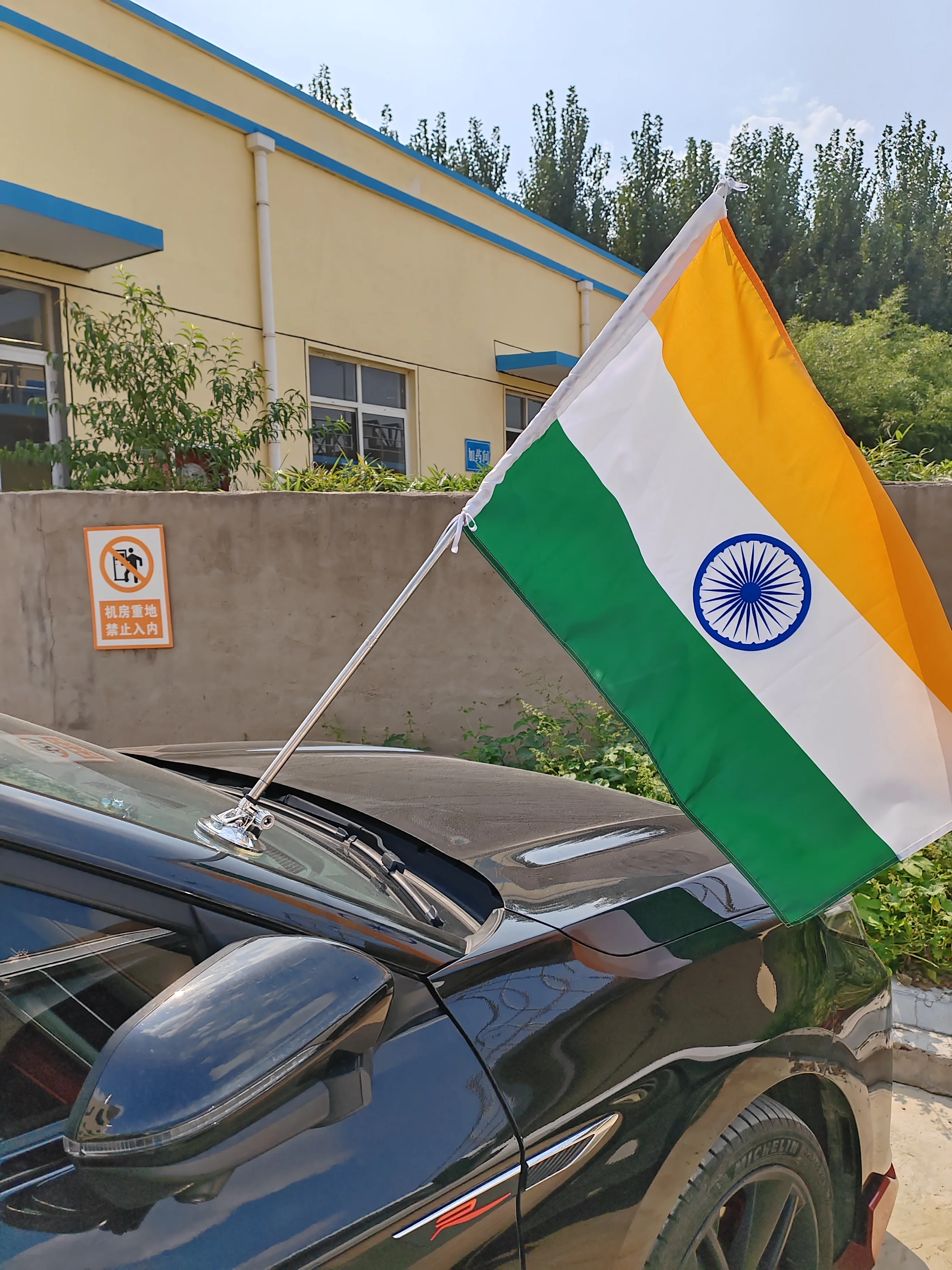 Wholesale Screen Printing Plastic Pole Polyester Free Syria Car Flag Of Syria Revolution