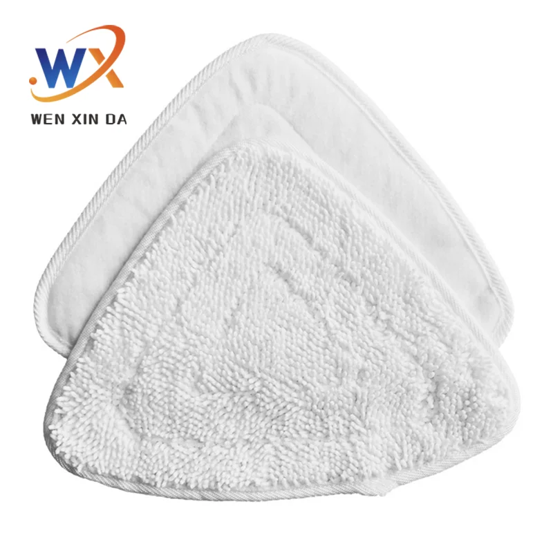 Steam Mop Pads Washable Reusable Cloth Replacement Triangle Mop Pad Cloth Cleaning Floor Tool For Vileda OCedar