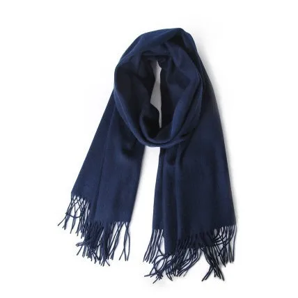 Hot Selling Unisex Winter Scarf Solid Color Casual Scarf Shawl Thick Woolen Fashion Scarves For Men Women