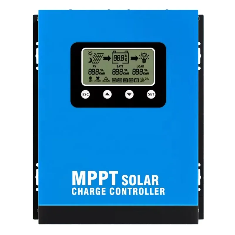100amp MPPT 60A 80A 100A 120A Solar Charge Controller Auto 12V 24V 48V Regulateur for PV 160V Solar Battery Working Station