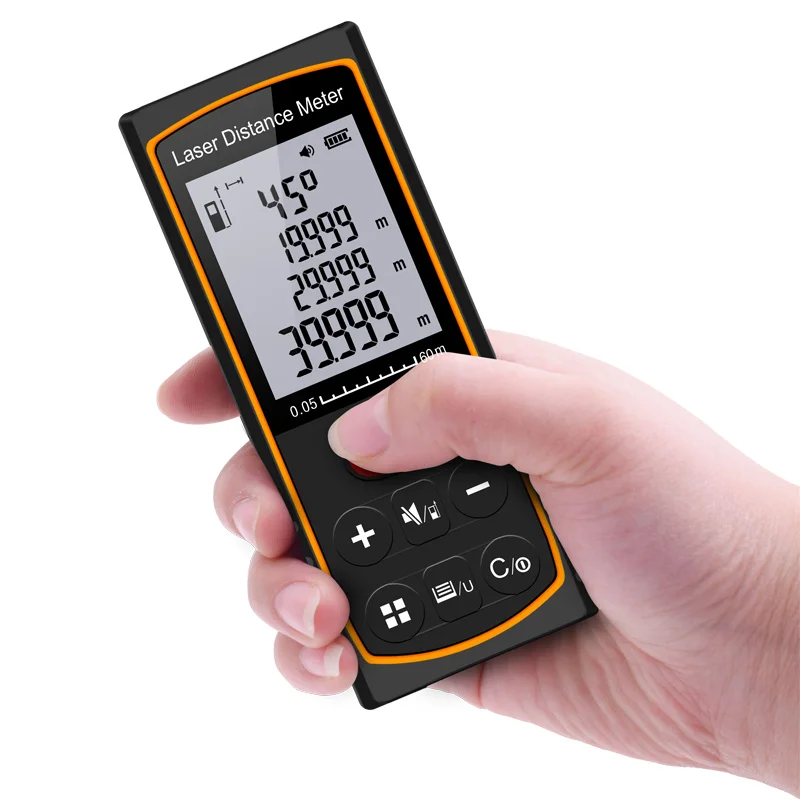 HDM16 R60 Toway laser measure distance meter 60m Laser Measurement Tool laser distance meter