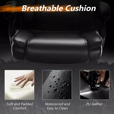 Ergonomic Office Chair 500lbs High Back PU Leather Executive Chair Heavy Duty Big and Tall Best Office Chair for Back Pain