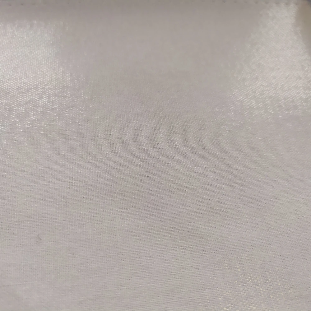 Heavy Weight Gum Stay Cotton Woven Fusible Interlining for Shirt Collar