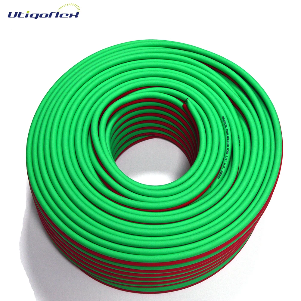 Customized Oxygen Acetylene Double Twin Welding Gas Rubber Hose PVC Welding Hose
