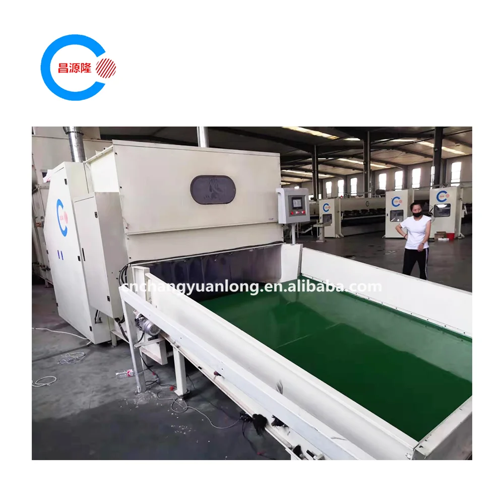 Waste recycling felt machine