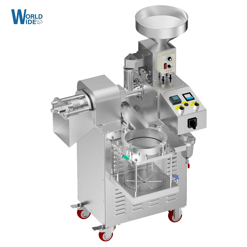 20kg/h Capacity Heat and Cold home oil press machine pinenut, almond soy bean olive oil press machine high oil extraction rate