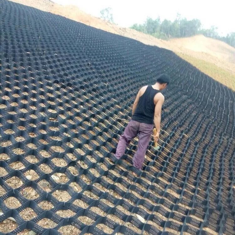 Plastic Geocells for Road Construction Ground Grid System Enhancement