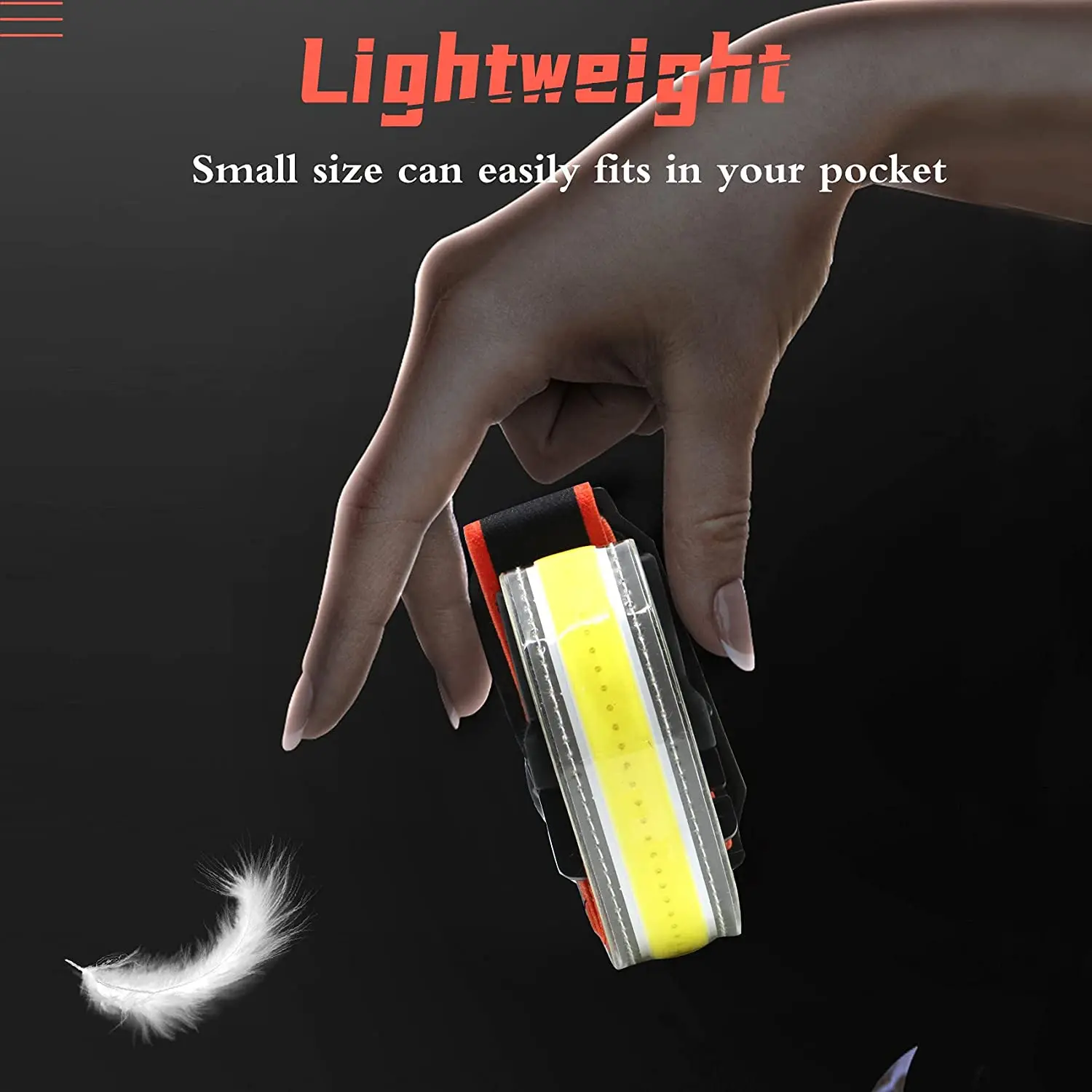 1000 Lumen 3 Modes Super Bright LED Headlamp Rechargeable fishing headlamp