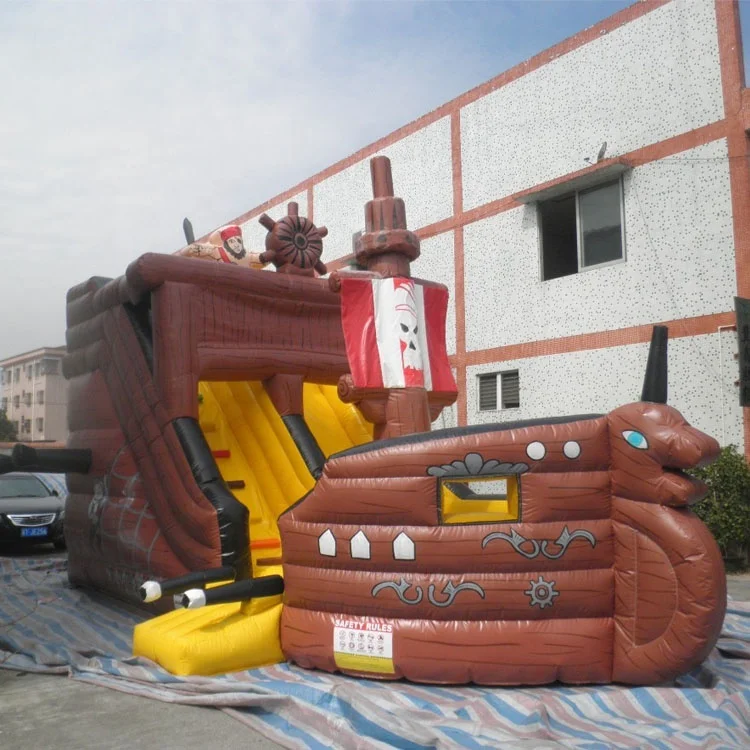 updated giant amusement inflatable slide promotional advertising titanic inflatable slide
