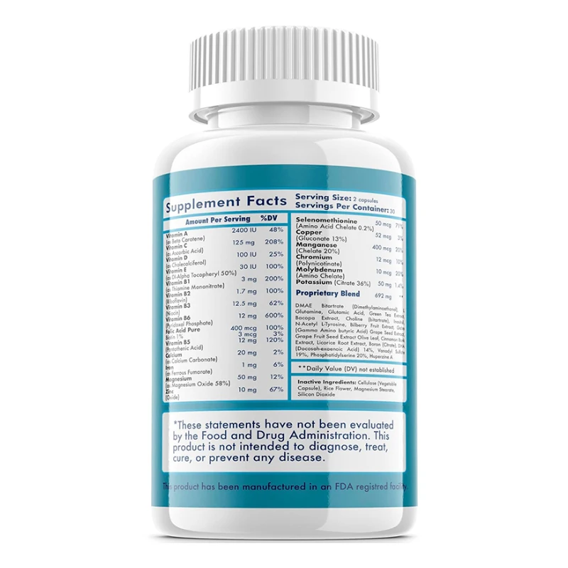 OEM Zinc Citrate for Maximum Absorption Support Eyesight at Near Distance Far Distance and Low Light