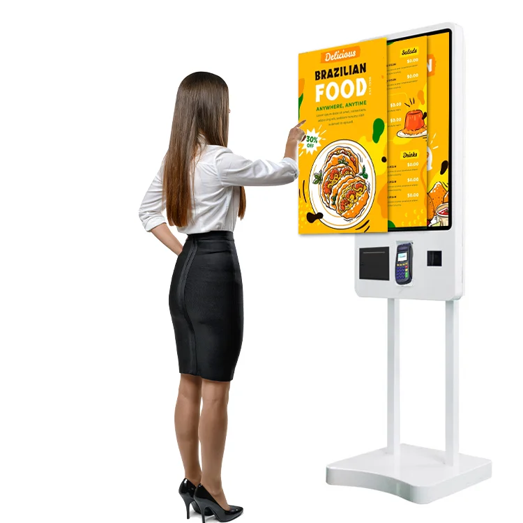 Настенное крепление Android все в одном QR-код сканер чековый принтер аптечный автомат с самостоятельной оплатой