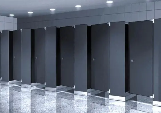 Brikley 12mm waterproof customized solid hpl compact laminate board high-quality public toilet partition