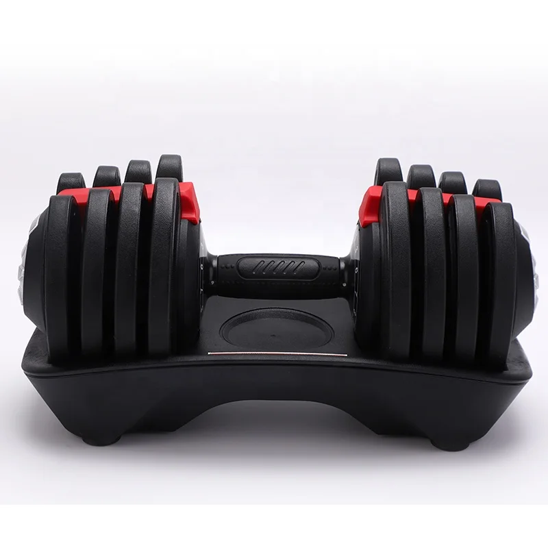 Factory Direct Selling custom logo Quick Lock 12 in 1 No manual required adjustable dumbbell