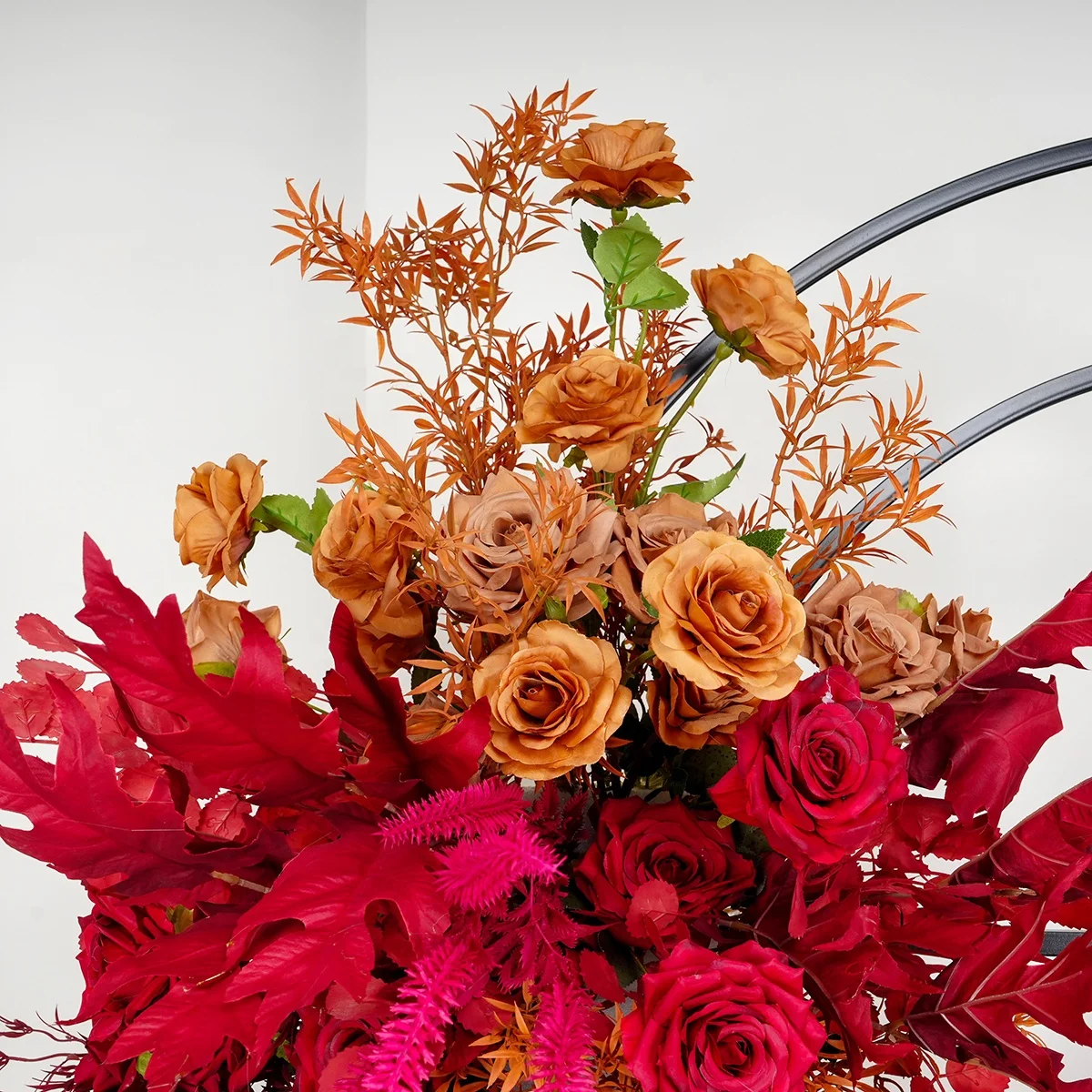 New Silk Simulation Flower Arch Flower Wedding Decoration Activity Scene Set Props