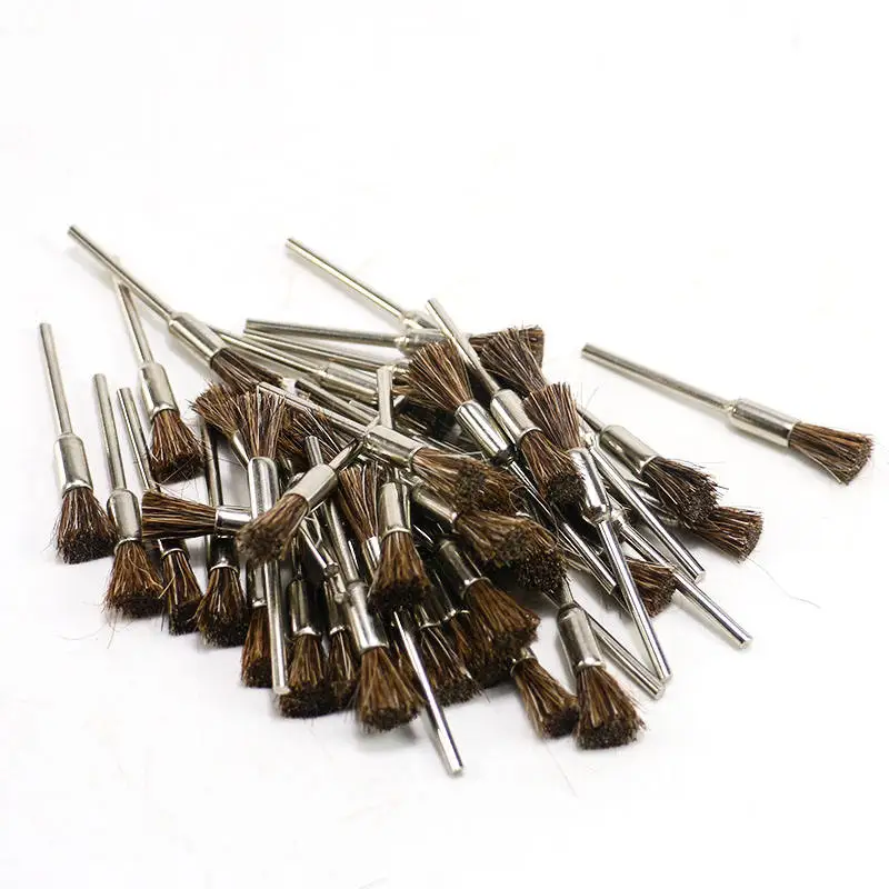 Good Price Cleaning Brass Brush Kit For Dremel Rotary Grinding Tool Wire Pen Polishing Brush