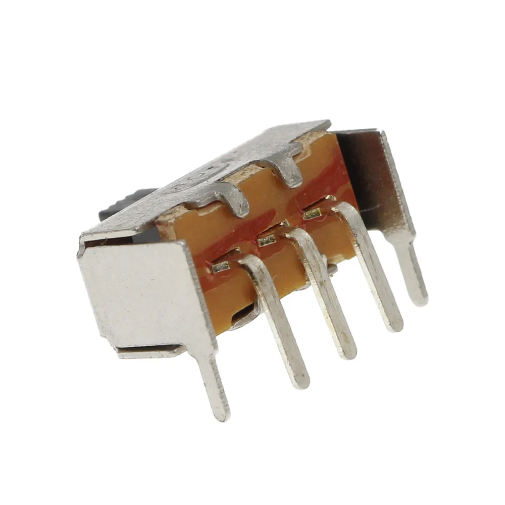  Переключатель SS12F23 SS12F23VG5 0 5 А 50 в 3 контакта 1P2T 90 градусов изогнутый игольчатый переключатель с ручкой высотой