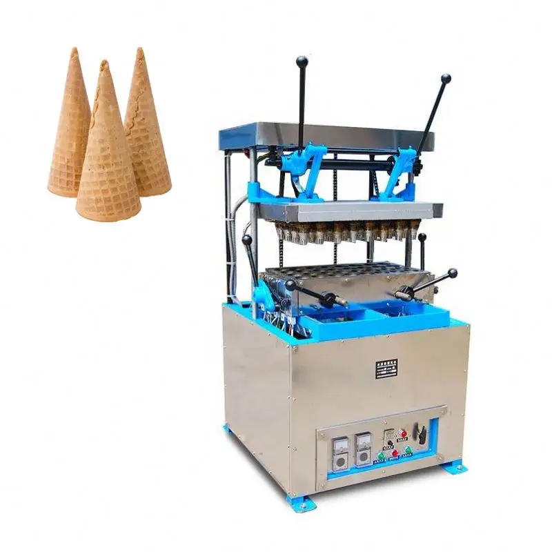 Factory price manufacturer supplier cone waffle maker taiwan snow cone shaved ice machine for sell