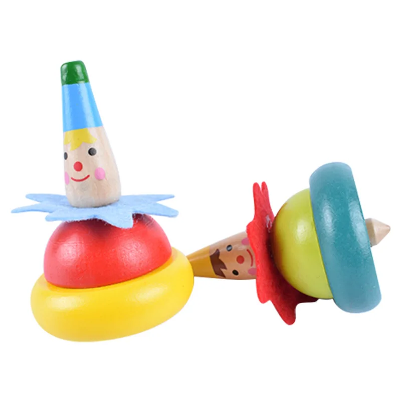 New Wooden Game Toys Children Intelligence Kids Classic Spinning Top Game Education Wooden Toys for Chid Educational