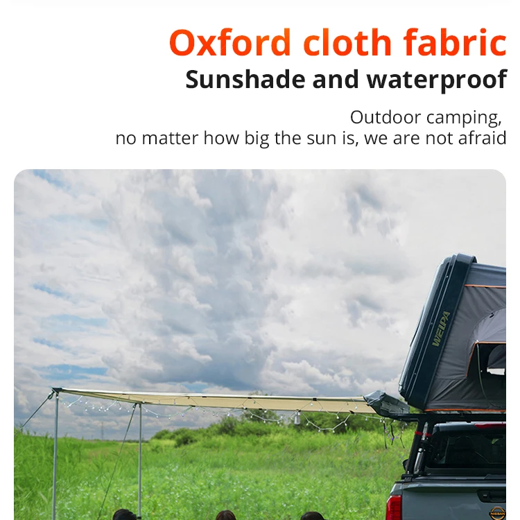 Hot Sell Car Tailgate Canopy Camping Car Rear Tent New Outdoor Car Vehicle Tent