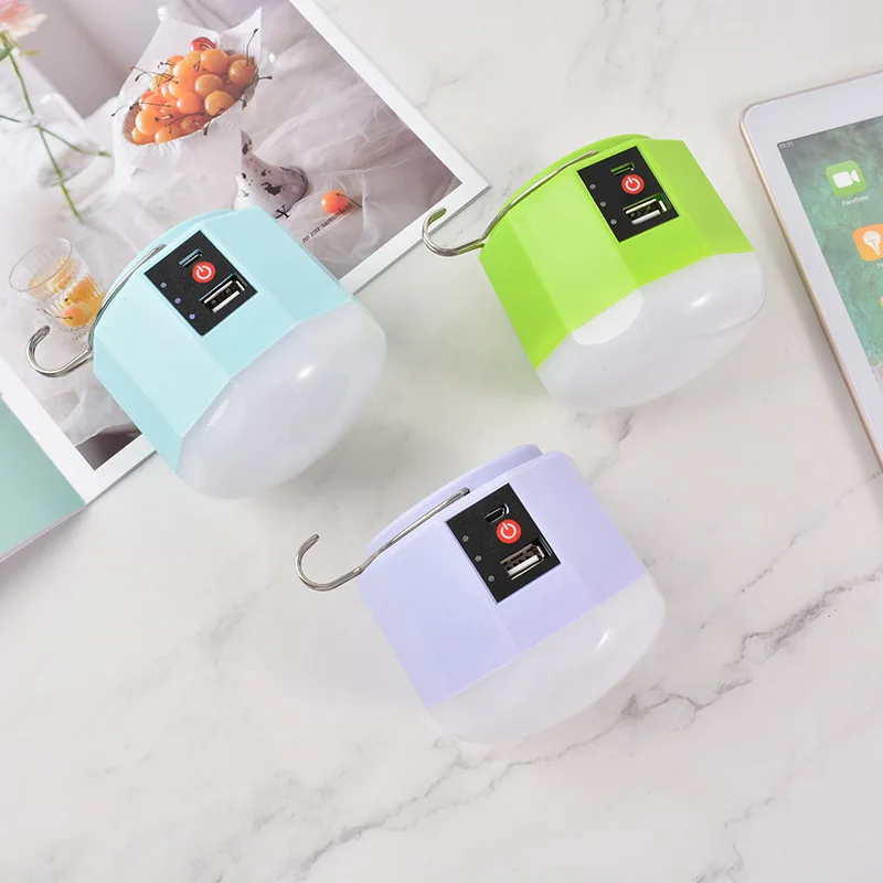 
HDL139 Led Solar Emergency Light Outdoor Camping Fishing Usb Charging Stand Lamp Portable Outdoor Tent Work Light 