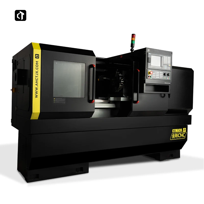 CTCNC40C The best quality high precision DIY metal lathe machine tool CNC lathe automatic lathe