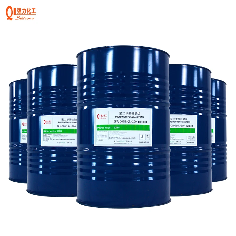 Polydimethylsiloxan PDMS Pure silicone oil for chemicals for making liquid soap surface treatment chemical 1000cst