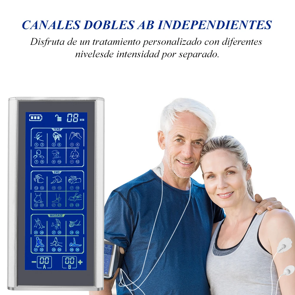 Ems Tens 3000 Fisioterapia Una Unidade Electrode Sheaper Muscle Ultrasonic Stimulator Combined and Machine Physiotherapy Device
