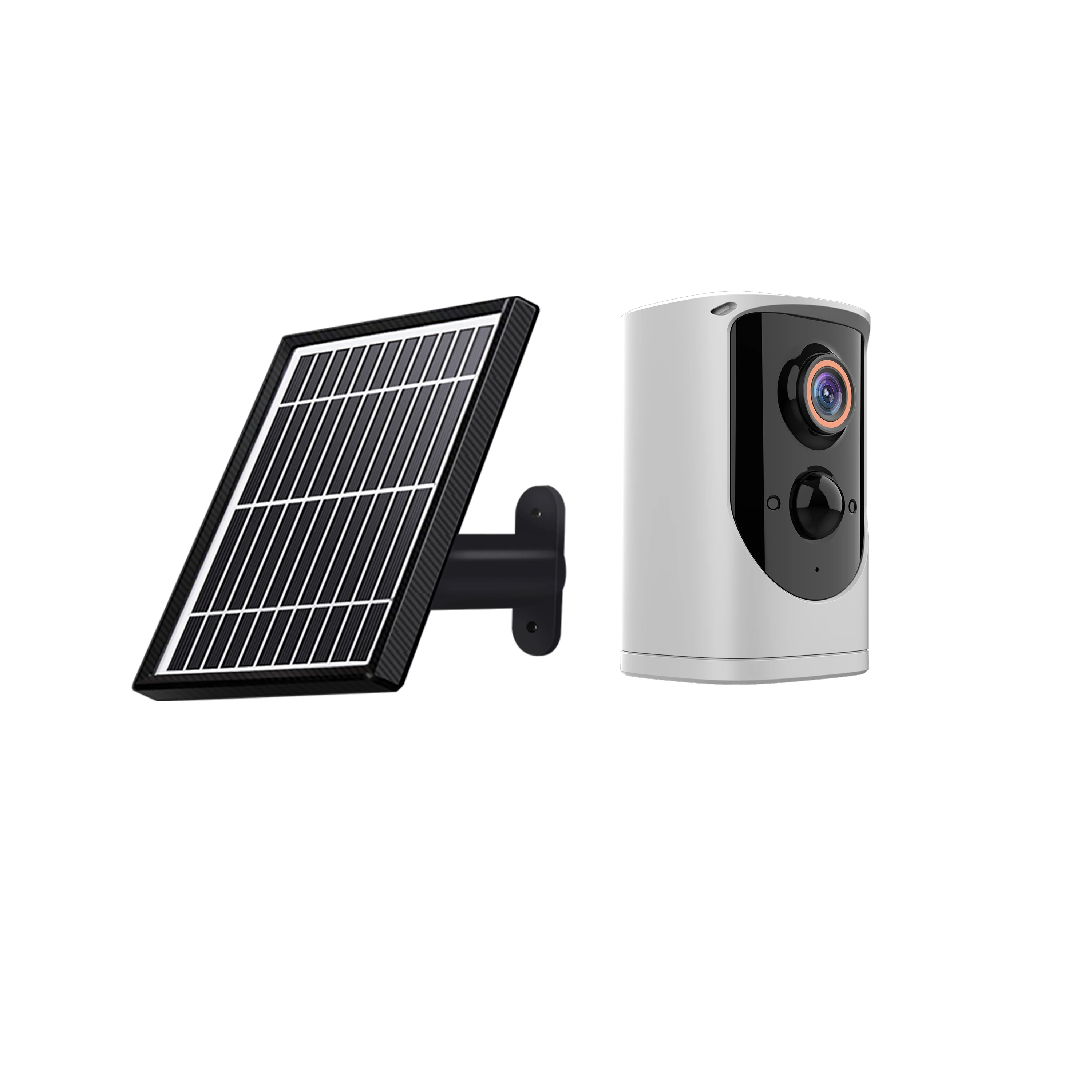 Hot Sale PIR Low Consumption Security HD 1080P CCTV Battery Solar Powered Wireless Camera with 6000mAh Battery and Solar Panel