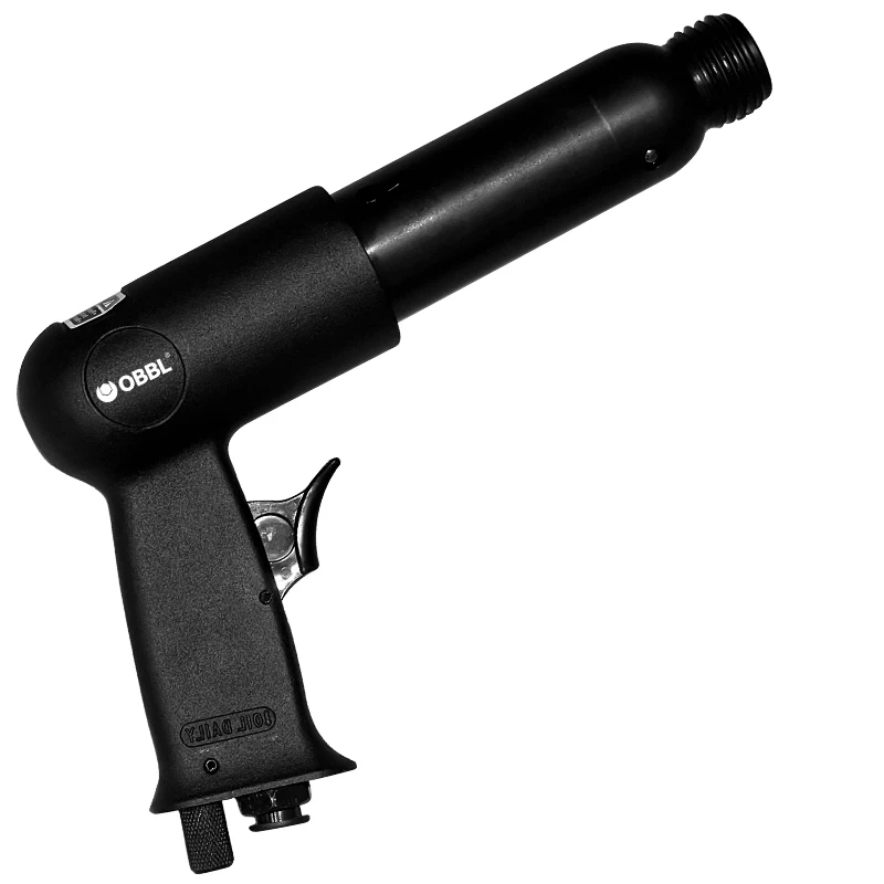 OBBL Heavy Duty 250mm Air Hammer Chisel Tool Kit Set Pneumatic Gun with 5 Chisel