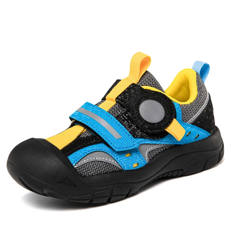 New Models High Quality Bmx Bike Shoes For Kid Safety Toe Rubber Children Cycling Road Sneaker 26-33 Back To School Sports