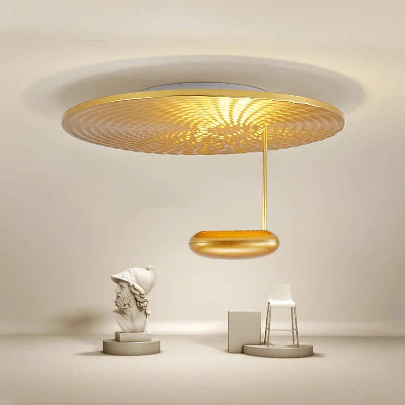 Italian bean sprout lamp creative personality designer model room ceiling light bedroom dining room diffuse reflection lamps