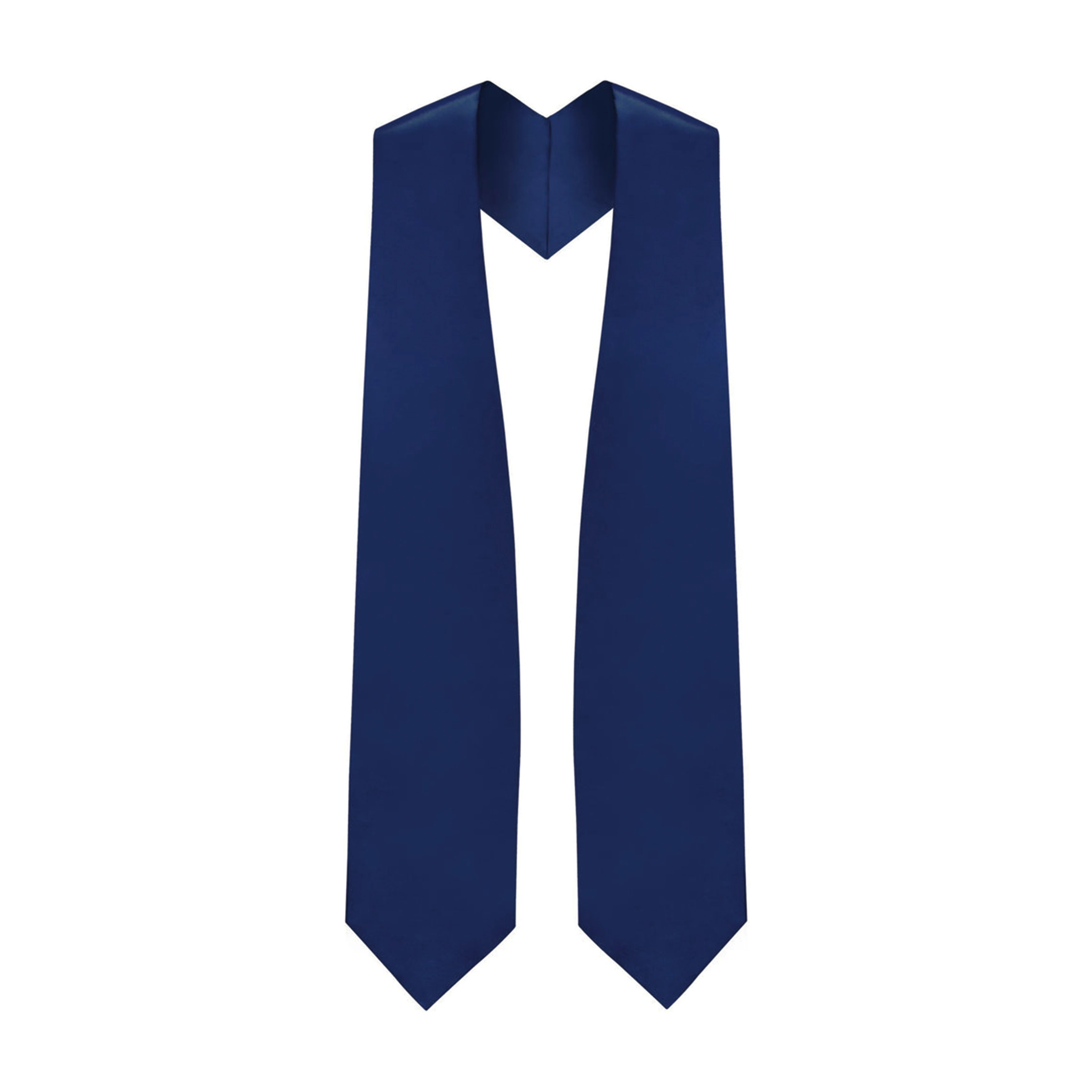 Gold black 100% Satin unisex custom graduation stole sash