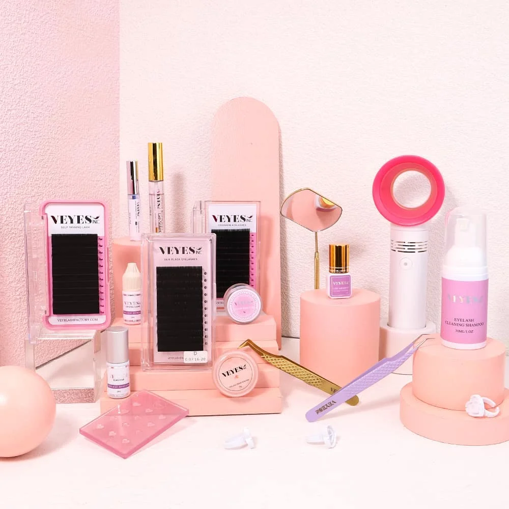 VEYES Lashes Free Sample Easy Fanning Wholesale Volume Lash Fan Professional Lash Tech