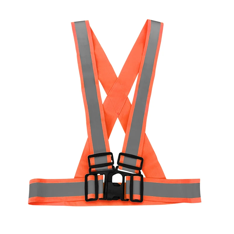 Norway Filand Sweden safety vest 5*3 large size reflective belt for outdoor sport