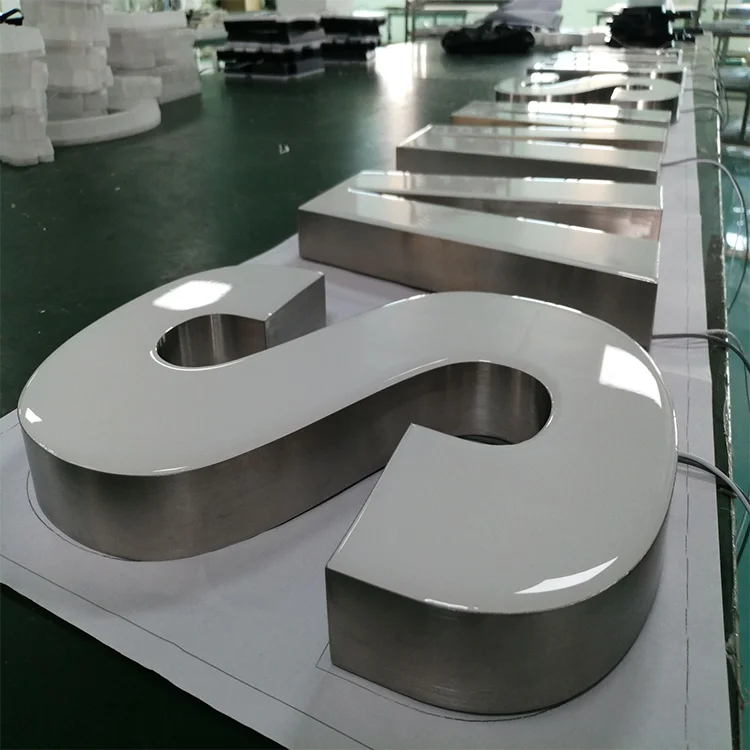 Cheap price Channel Letters Epoxy Resin Material Letter Sign Waterproof led letter signage