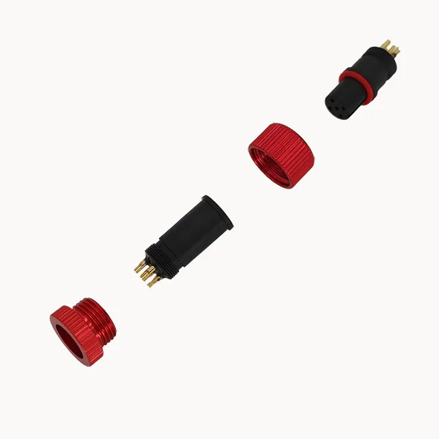 High Quality Wholesale Price IP68 Waterproof Colorful  Circular  Female Male 2-17 Pin Connector