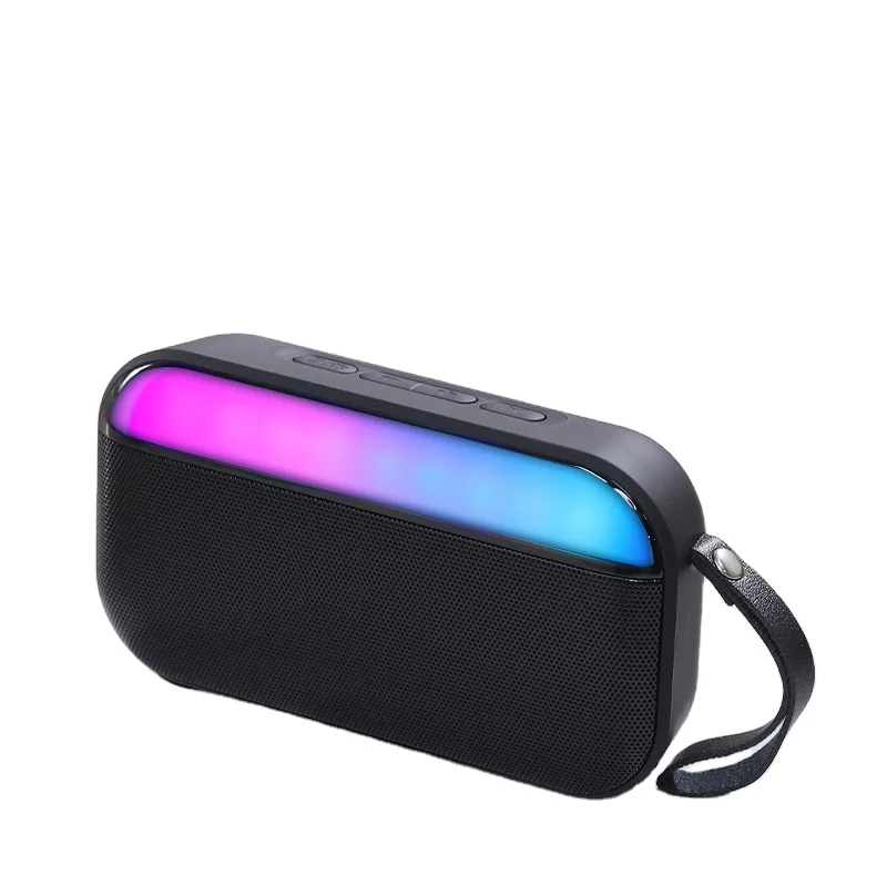 Hot Internet Large power loud volume portable battery powered speakers Portable BT speaker with led dazzling light
