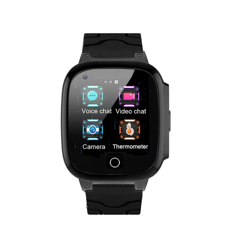AISHI Y95T Thermometer 4G Kids Smart Watch GPS Tracker WiFi Temperature Wristband Waterproof Video Call Smartwatch Voice Chat