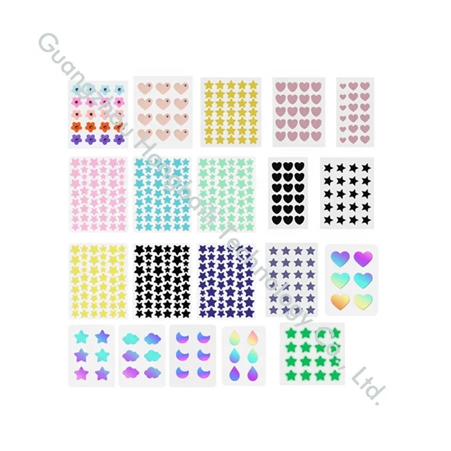Private Label Microneedle Hydrocolloid Invisible Healing Acne Patches Customized Color And Shape Vegan Blemish Pimple Patch