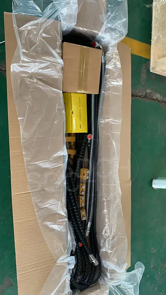 JCB 3CX 4CX 3DX 4DX Экскаватор-погрузчик aux Трубопроводные линии Гидравлический выключатель трубопроводов с клапаном делителя потока